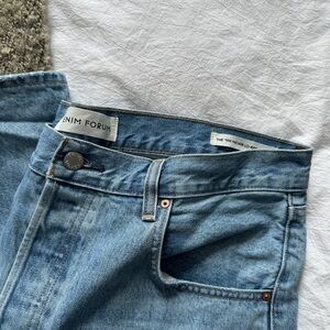 Denim Forum 90’s Vintage Lo- Rise Iggy Light Wash Jeans